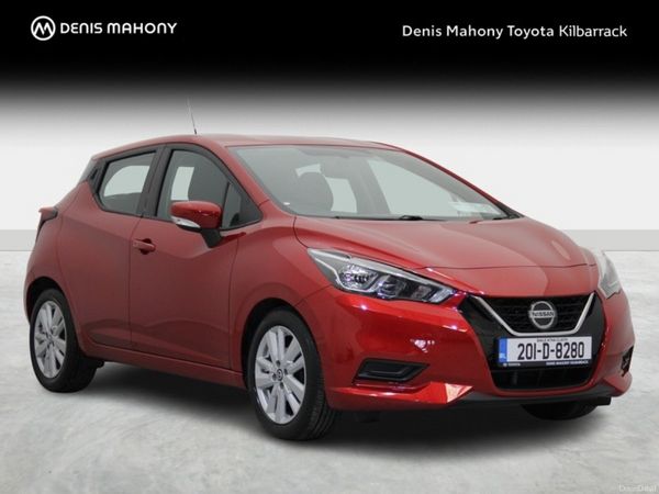 Nissan Micra Hatchback, Petrol, 2020, Red