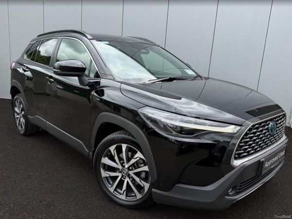 Toyota Corolla Cross SUV, Petrol Hybrid, 2024, Black