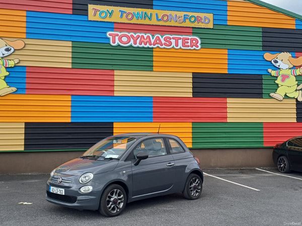 Fiat 500 Hatchback, Petrol, 2016, Grey