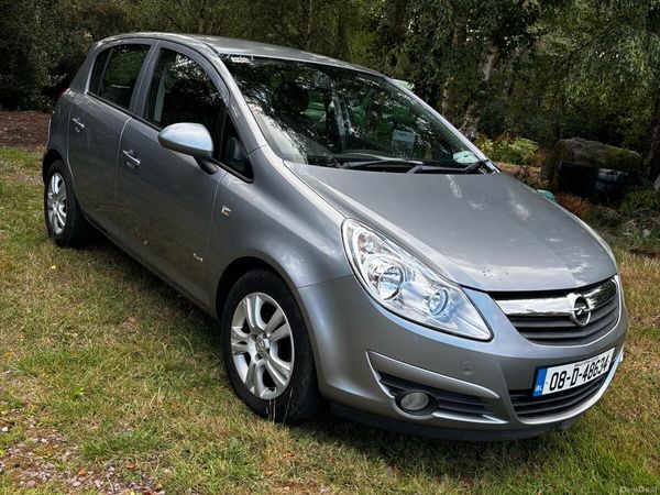 Opel Corsa Hatchback, Petrol, 2008, Silver