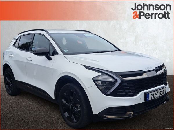 Kia Sportage SUV, Petrol Plug-in Hybrid, 2024, White
