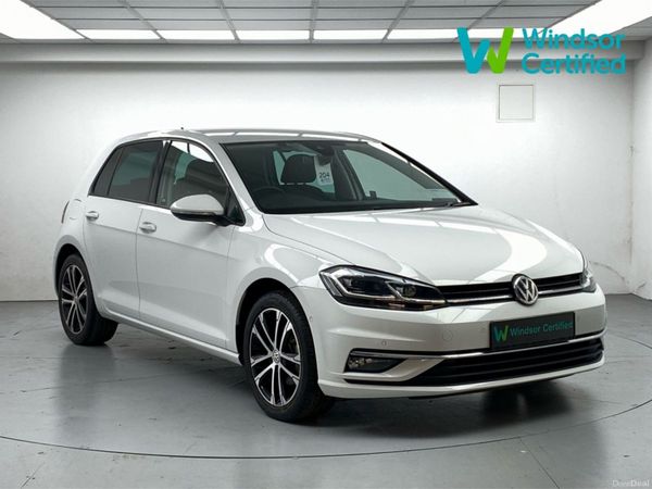 Volkswagen Golf Hatchback, Petrol, 2020, White