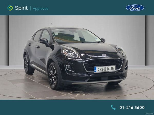 Ford Puma MPV, Petrol Hybrid, 2023, Black