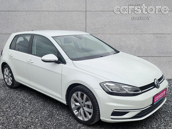 Volkswagen Golf Hatchback, Petrol, 2018, White