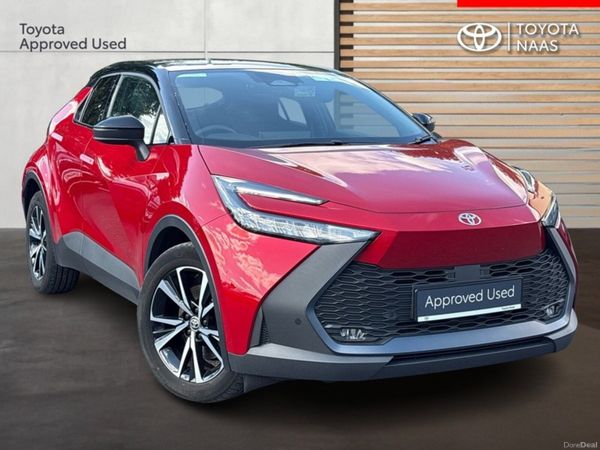Toyota C-HR Hatchback, Petrol Plug-in Hybrid, 2024, Red