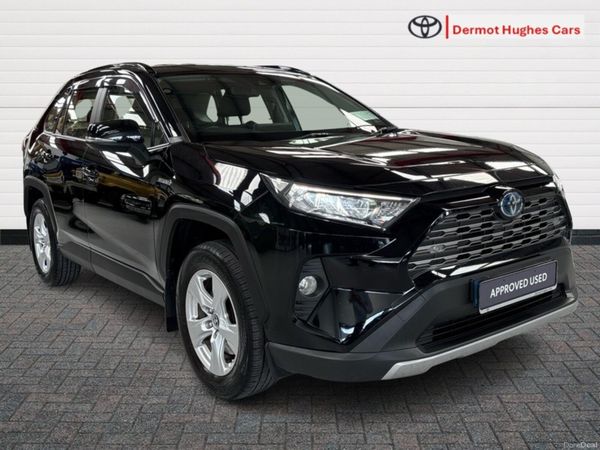 Toyota RAV4 SUV, Petrol Hybrid, 2021, Black