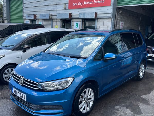 Volkswagen Touran MPV, Petrol, 2016, Blue