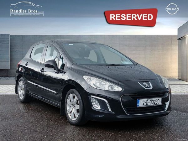 Peugeot 308 MPV, Diesel, 2012, Black