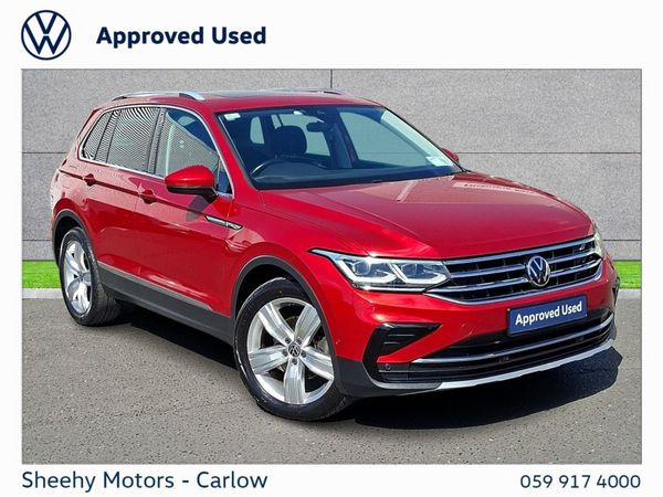 Volkswagen Tiguan SUV, Diesel, 2022, Red