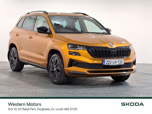 Skoda Karoq SUV, Diesel, 2022, Orange