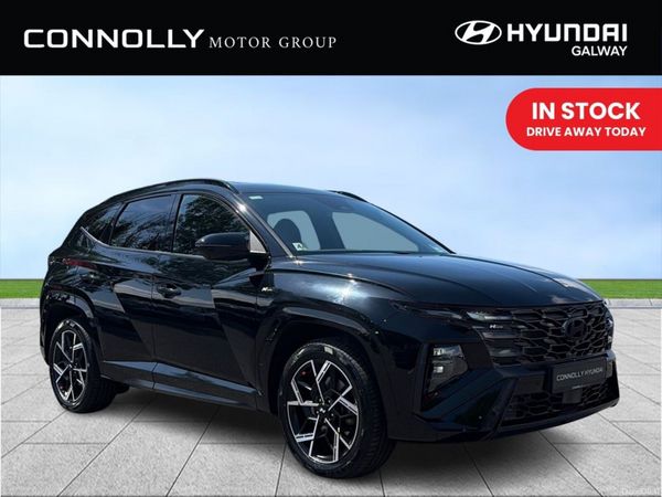 Hyundai Tucson SUV, Petrol Plug-in Hybrid, 2024, Black