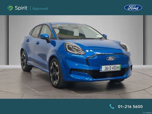 Ford Puma MPV, Electric, 2026, Blue