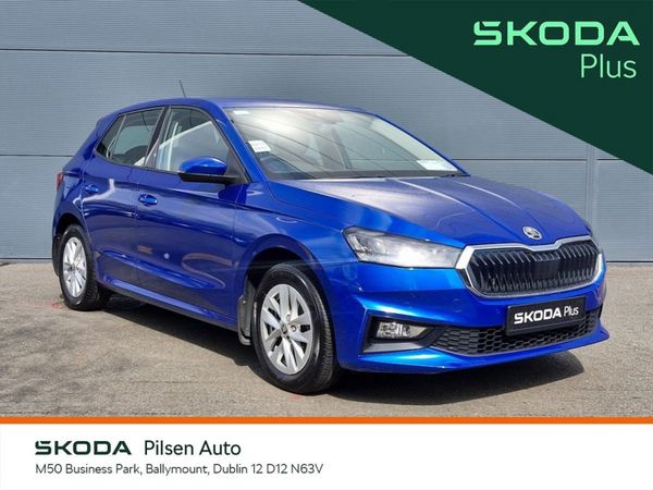 Skoda Fabia Hatchback, Petrol, 2024, Blue