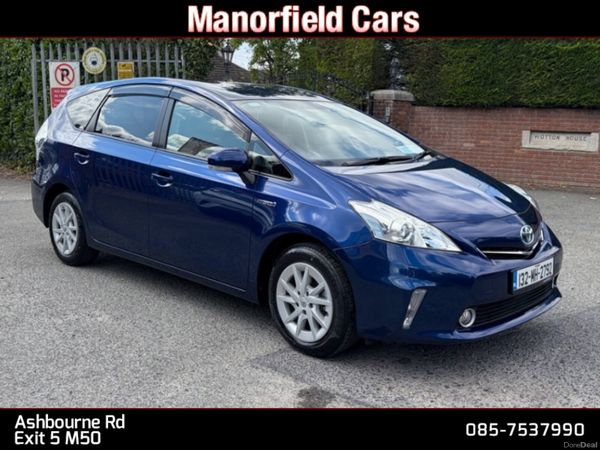 Toyota Prius MPV, Petrol Hybrid, 2013, Blue