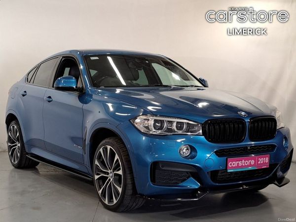 BMW X6 SUV, Diesel, 2018, Blue
