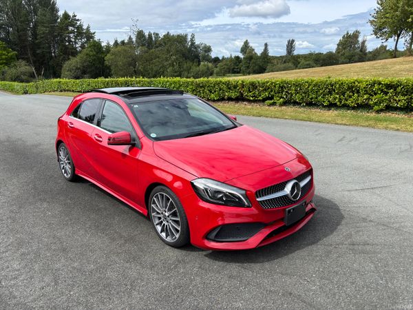 Mercedes-Benz A-Class Saloon, Petrol, 2017, Red