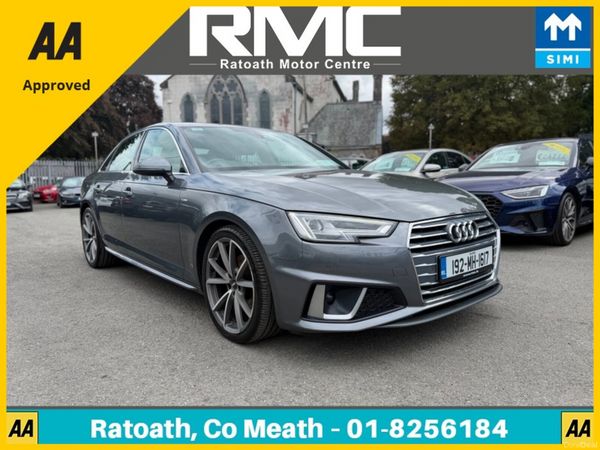 Audi A4 Saloon, Petrol, 2019, Grey