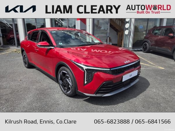 Kia K4 Hatchback, Petrol Hybrid, 2026, Red