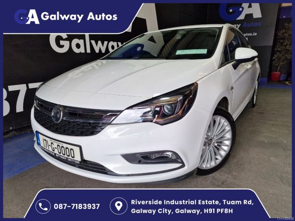 Vauxhall Astra Hatchback, Petrol, 2017, White