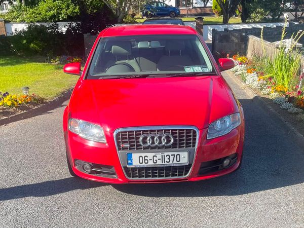 Audi A4 Saloon, Diesel, 2006, Red