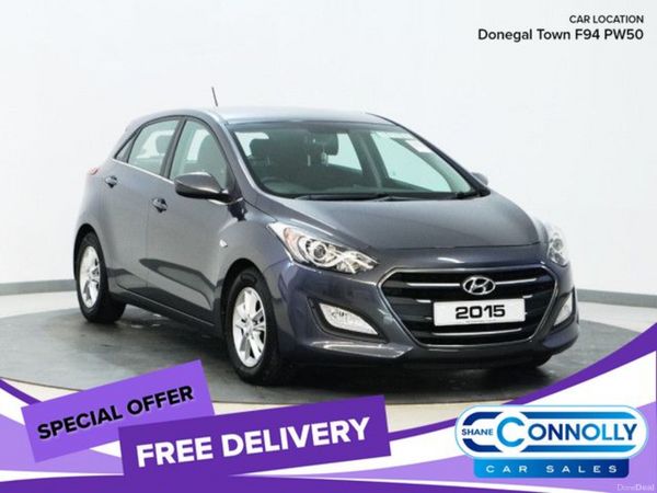 Hyundai i30 Hatchback, Diesel, 2015, Grey
