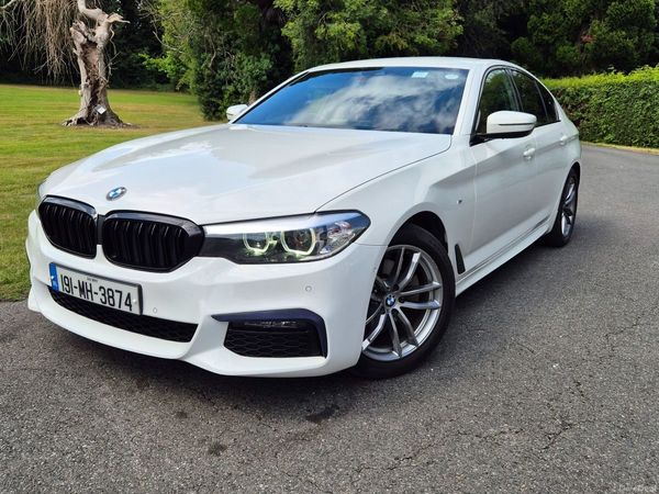 BMW 5-Series Saloon, Diesel, 2019, White