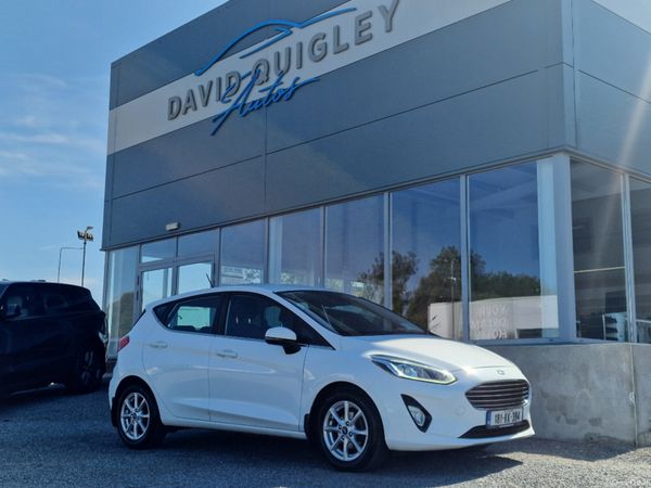 Ford Fiesta Hatchback, Petrol, 2018, White