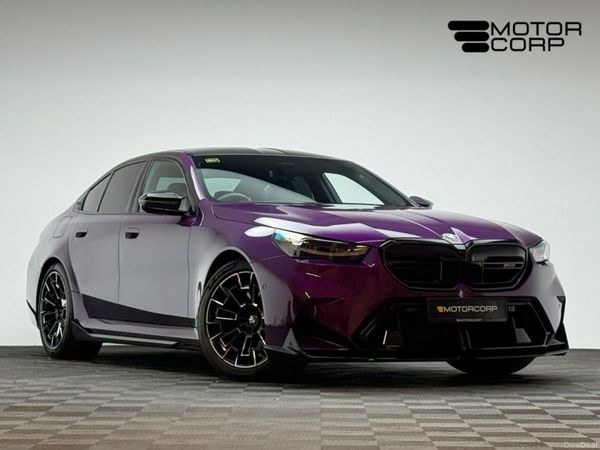 BMW M5 Saloon, Petrol Plug-in Hybrid, 2026, Blue