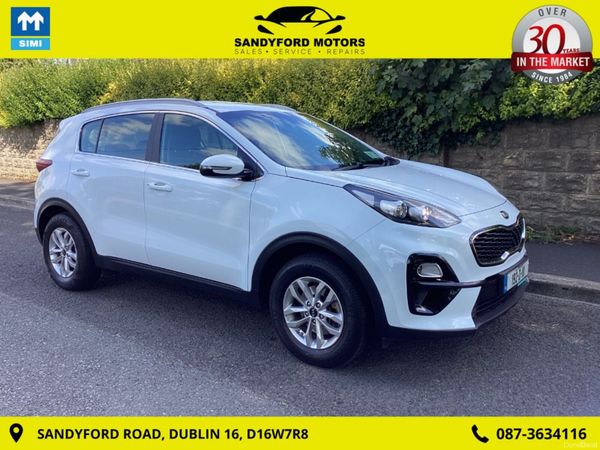 Kia Sportage MPV, Diesel, 2019, White