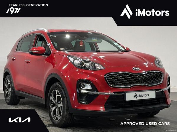 Kia Sportage MPV, Diesel, 2020, Red