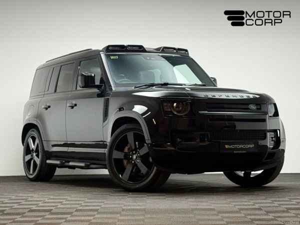 Land Rover Defender SUV, Petrol Plug-in Hybrid, 2025, Black