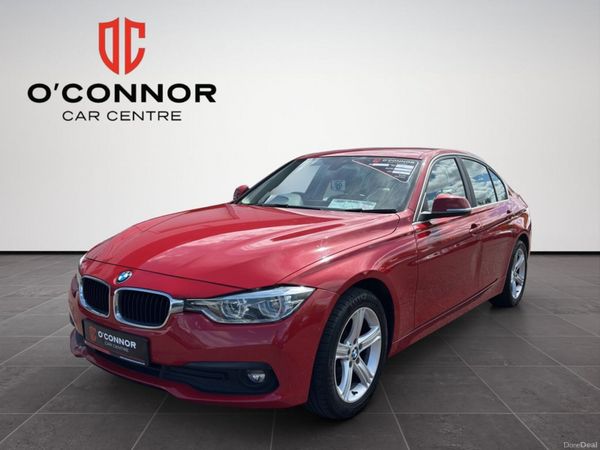 BMW 3-Series Saloon, Diesel, 2018, Red