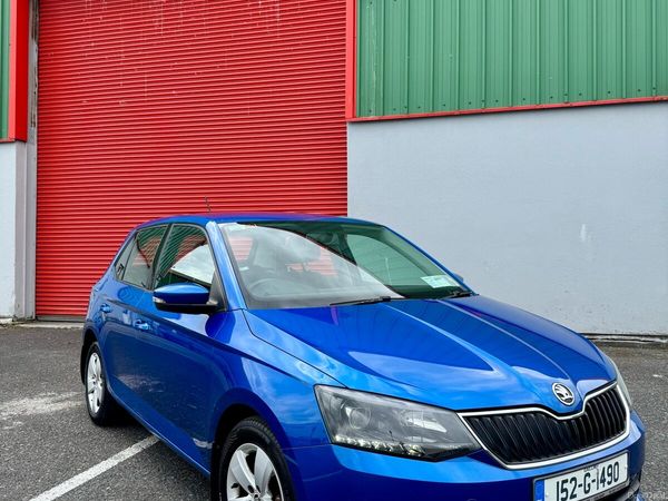 Skoda Fabia Hatchback, Petrol, 2015, Blue