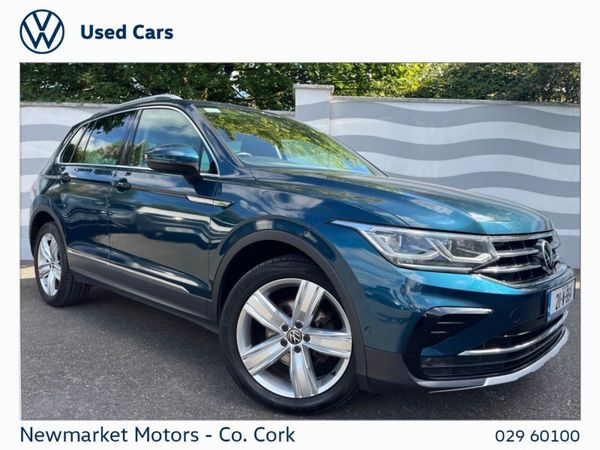 Volkswagen Tiguan SUV, Diesel, 2021, Blue
