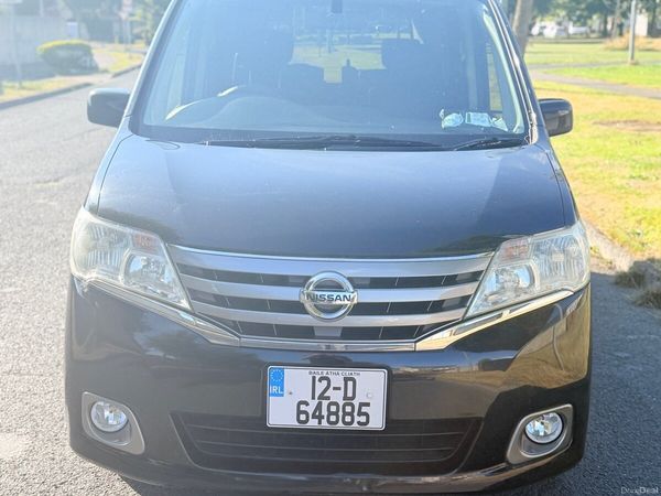 Nissan Serena MPV, Petrol Hybrid, 2012, Black