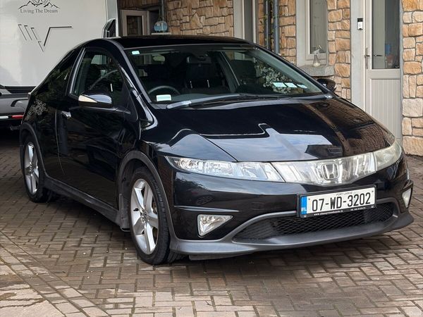 Honda Civic Hatchback, Petrol, 2007, Black