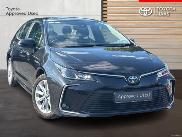 Toyota Corolla Saloon, Petrol Hybrid, 2020, Black