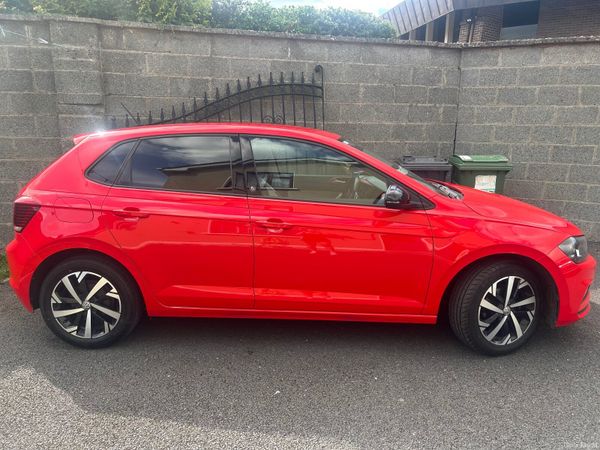 Volkswagen Polo Hatchback, Petrol, 2019, Red