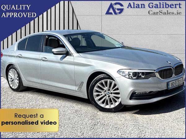 BMW 5-Series Saloon, Diesel, 2018, Grey