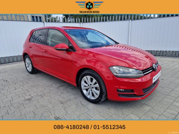 Volkswagen Golf Hatchback, Petrol, 2013, Red