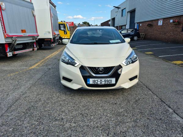 Nissan Micra Hatchback, Petrol, 2018, White