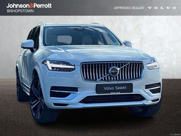 Volvo XC90 SUV, Petrol Plug-in Hybrid, 2023, White