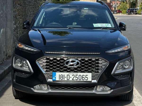 Hyundai KONA MPV, Petrol, 2018, Black