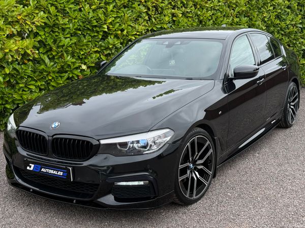 BMW 5-Series Saloon, Diesel, 2017, Black