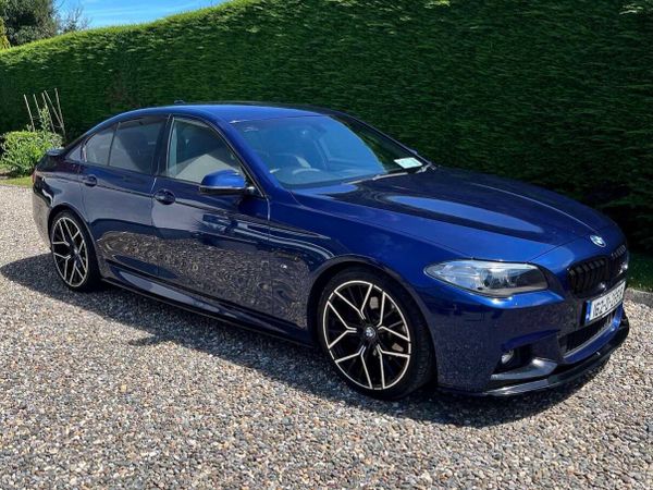 BMW 5-Series Saloon, Diesel, 2016, Blue