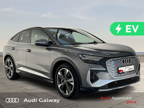 Audi Q4 e-tron SUV, Electric, 2024, Grey