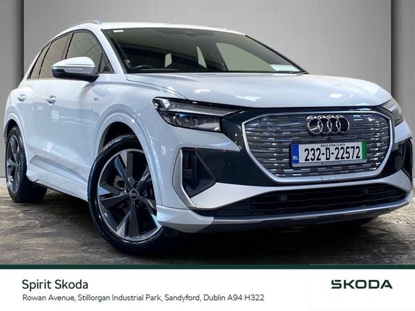 Audi Q4 e-tron Estate, Electric, 2023, White