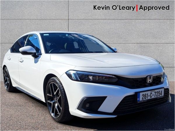 Honda Civic Hatchback, Petrol Hybrid, 2026, White