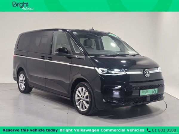 Volkswagen Multivan MPV, Petrol Plug-in Hybrid, 2024, Black