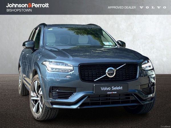 Volvo XC90 SUV, Petrol Plug-in Hybrid, 2023, Blue